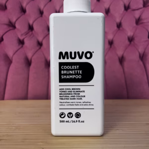 Muvo Coolest Brunette Shampoo – färgbevarande schampo för brunt hår med kall ton